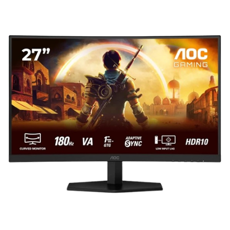 AOC Curved Gaming Monitor 180Hz 27-Inch
